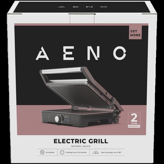 Aeno Electric Grill EG2: 2000W, AEG0002