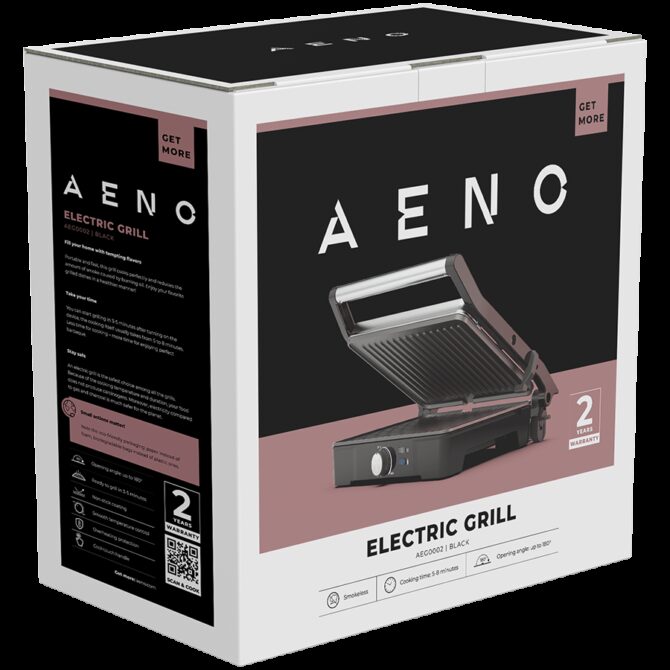 Aeno Electric Grill EG2: 2000W, AEG0002