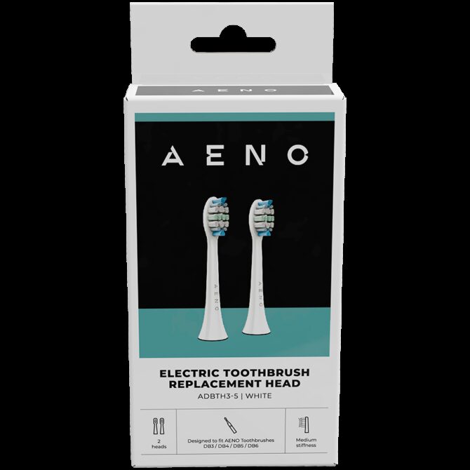 Aeno Replacement toothbrush heads, ADBTH3-5