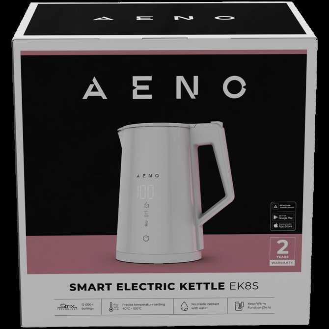 Aeno Electric Kettle EK8S Smart: 1850-2200W, AEK0008S