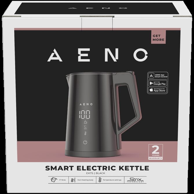 Aeno Electric Kettle EK7S Smart: 1850-2200W, AEK0007S