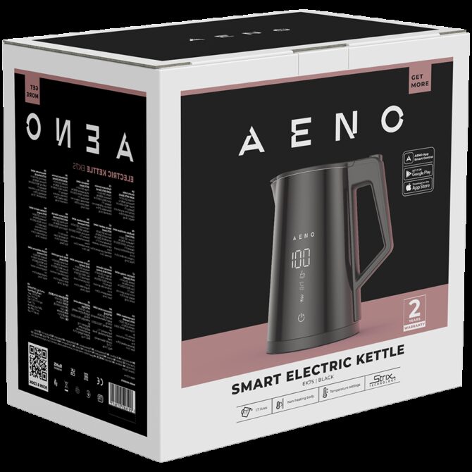 Aeno Electric Kettle EK7S Smart: 1850-2200W, AEK0007S