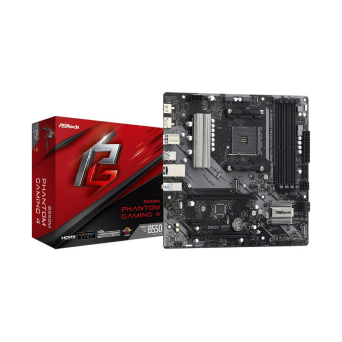 Asrock AMD B550M Phantom Gaming 4