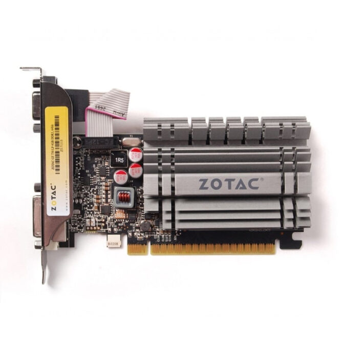 Zotac GeForce GT730 4GB DDR3/64-bit PCIe 2.0, VGA/Dual-link DVI-I/HDMI, Low profile