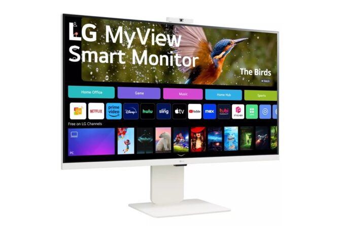 Monitor LG 32SR85U, 32" Smart monitor, 2xHDMI, zvuč. 4K