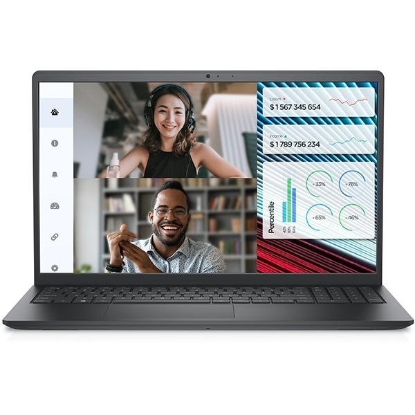 Dell Vostro 3520 i7 / 16GB / 512GB  SSD / 15,6″ / FHD / 120Hz / Windows 11 Pro (Black)