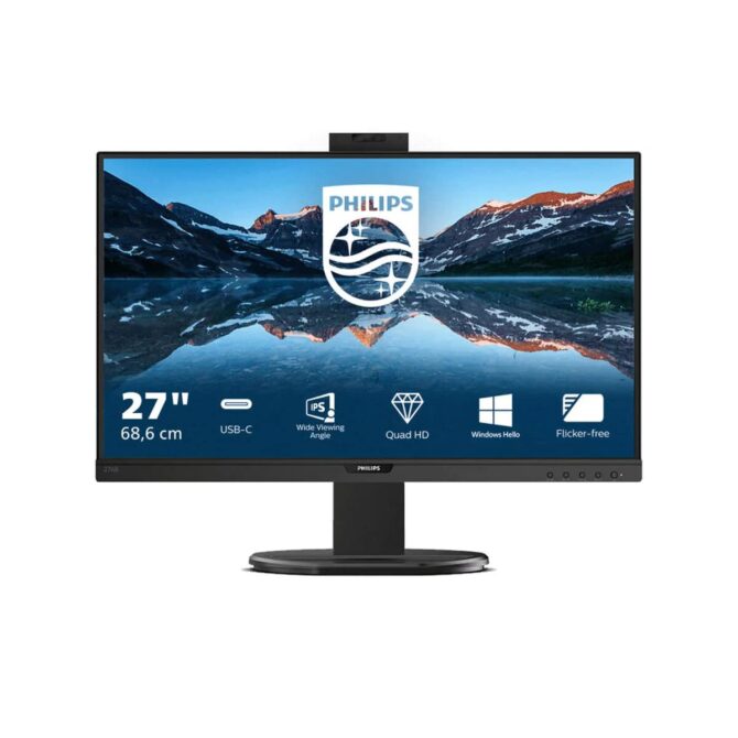 Monitor Philips 27" 276B9H, IPS, DP, HDMI, USB-C, 65W, QHD