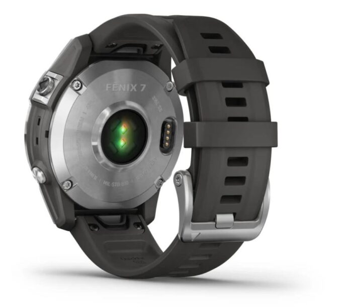 Garmin fenix 7 Silver Graphite remen