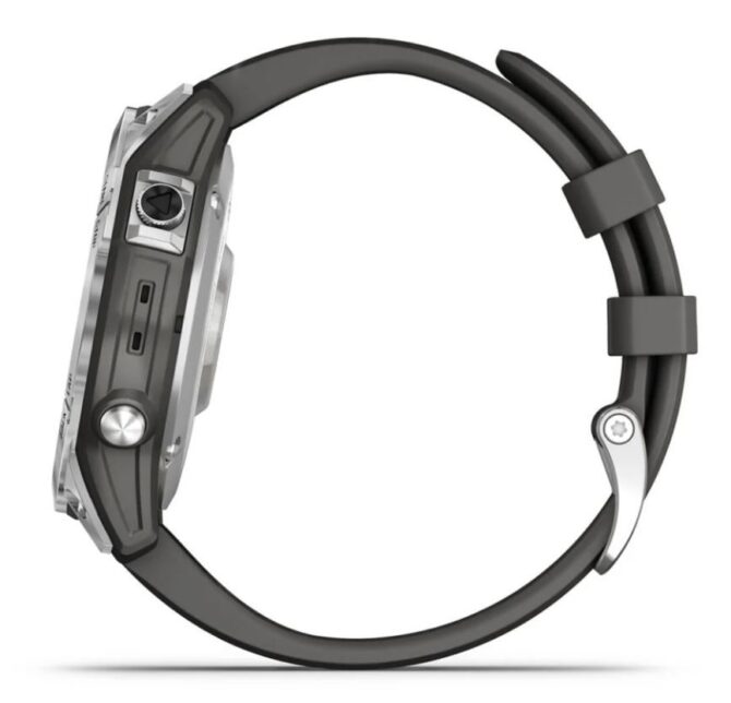 Garmin fenix 7 Silver Graphite remen