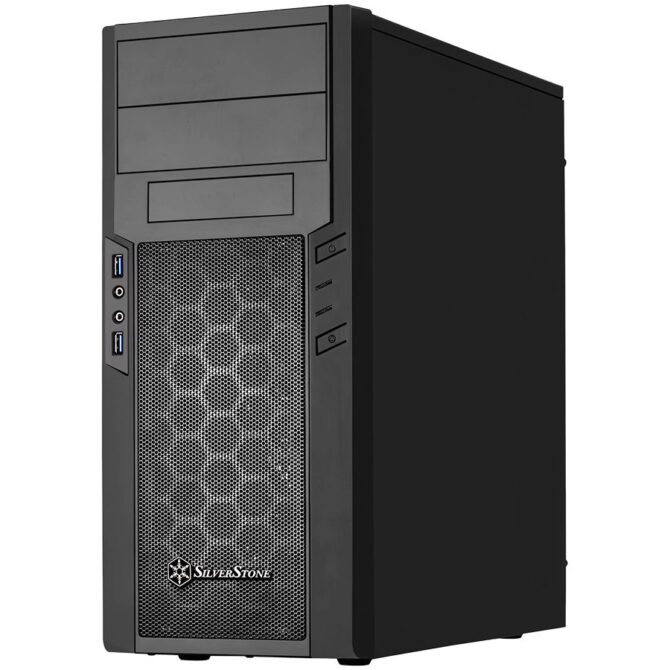 SilverStone PRECISION PS13B Mini Tower Computer Case, SST-PS13B