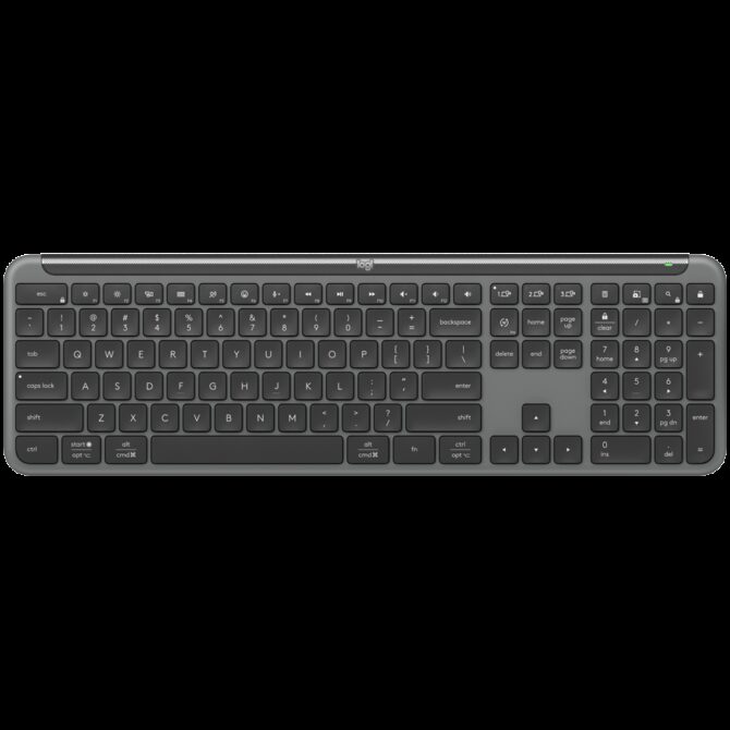 Logitech SIGNATURE SLIM WIRELESS KEYBOARD K950 - GRAPHITE - US INT'L - 2.4GHZ/BT - INTNL-973, 920-012465