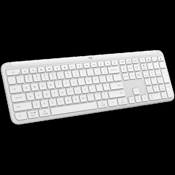 Logitech SIGNATURE SLIM WIRELESS KEYBOARD K950 - OFF WHITE - US INT'L - 2.4GHZ/BT - INTNL-973, 920-012466 - Image 3