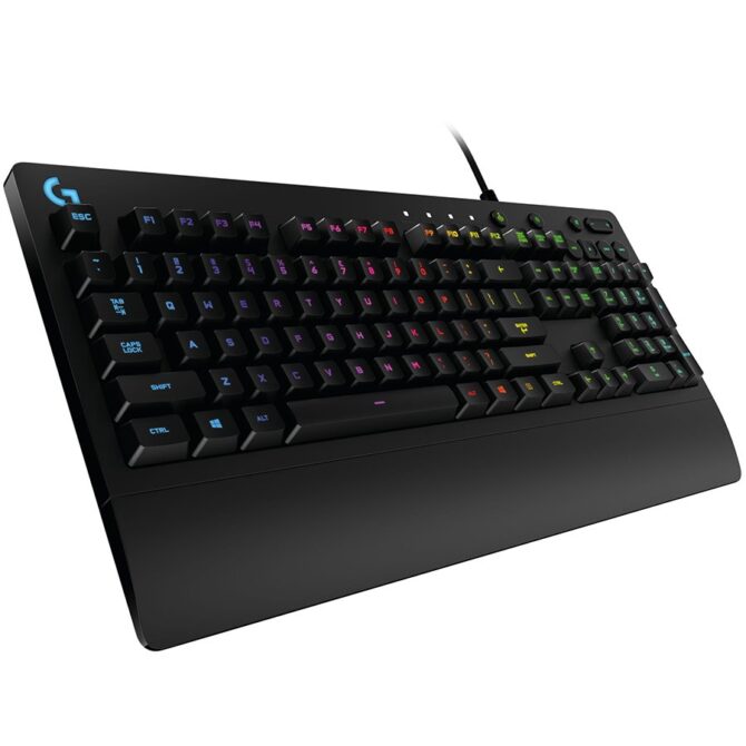 Logitech G213 Prodigy Corded RGB Gaming Keyboard - BLACK - HRV-SLV-SRB, 920-013045