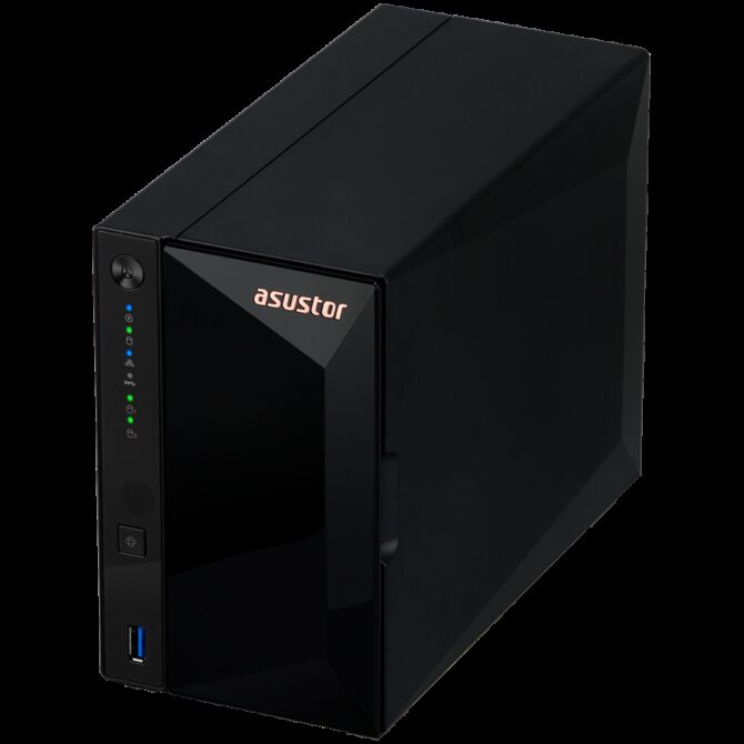 Asustor NAS AS3302Tv2 Drivestor2 Pro Gen2 2x 3.5" - 1x 2.5Gbe Realtek QuadCore RTD1619B 1.7GHz 2GB single PSU desktop, AS3302TV2 - Image 2