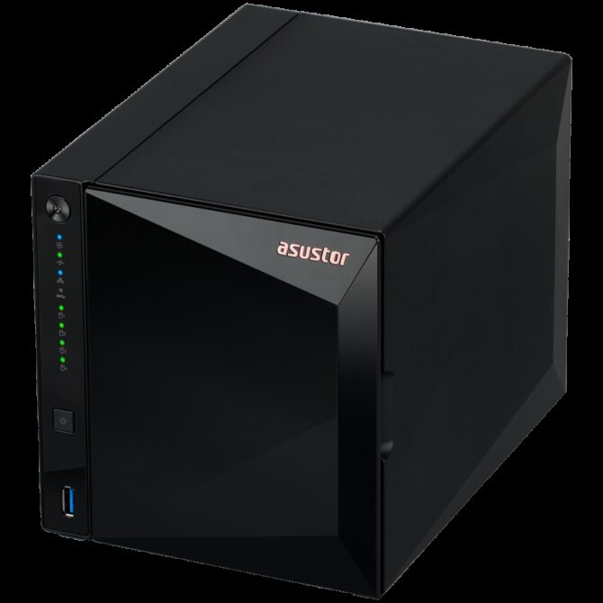 Asustor NAS AS3304Tv2 Drivestor4 Pro Gen2 4x 3.5" - 1x 2.5Gbe Realtek QuadCore RTD1619B 1.7GHz 2GB single PSU desktop, AS3304TV2 - Image 2