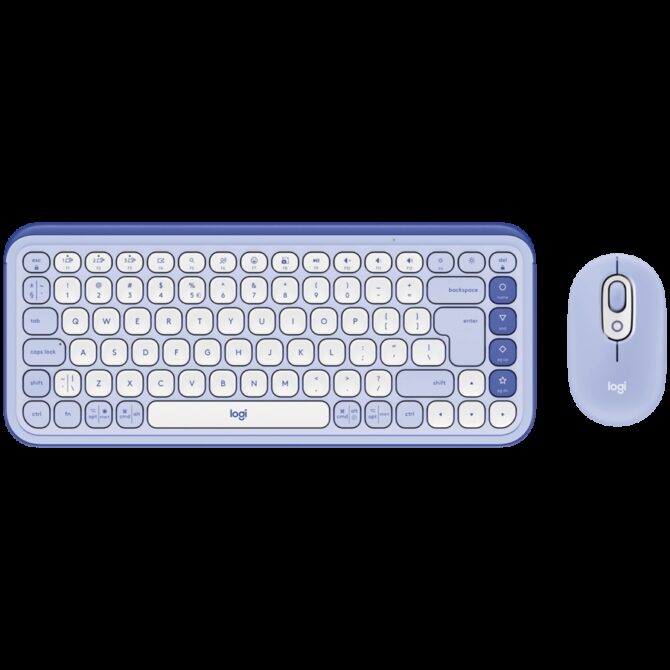 Logitech POP ICON COMBO - LILAC - US INT'L - BT - INTNL-973, 920-013078