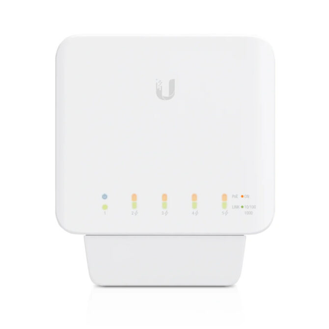 Ubiquiti UniFi 5-Port Gigabit Managed Ethernet switch, PoE support (USW-FLEX)