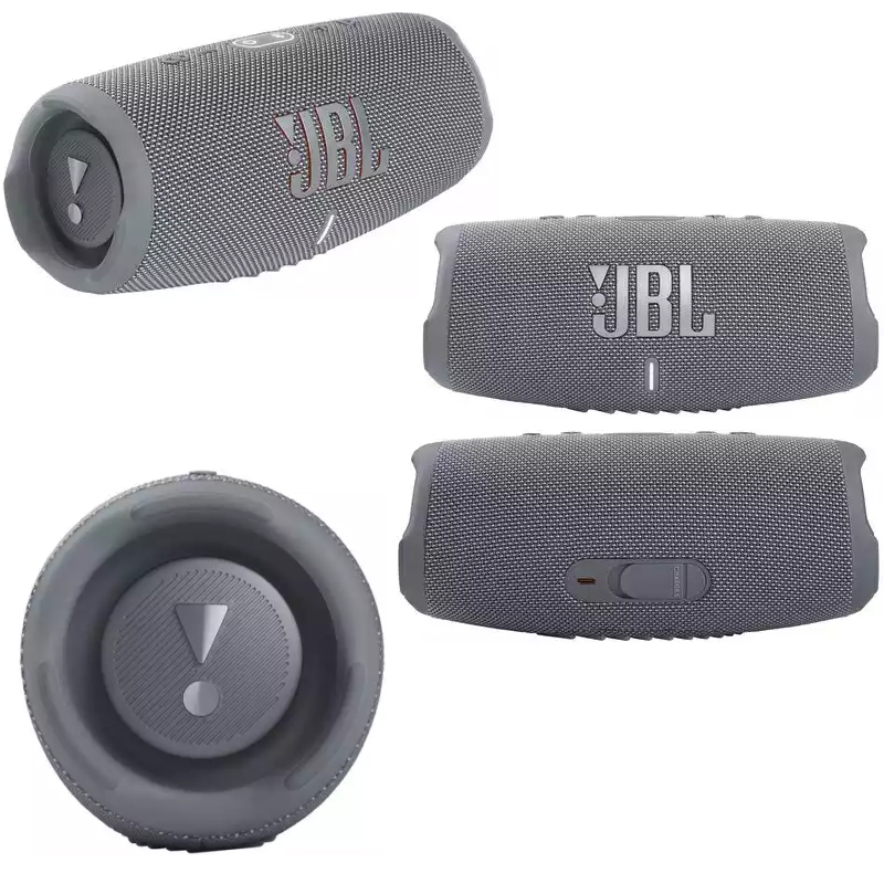 JBL Charge 5 prijenosni zvučnik BT5.1, vodootporan IP67,  sivi