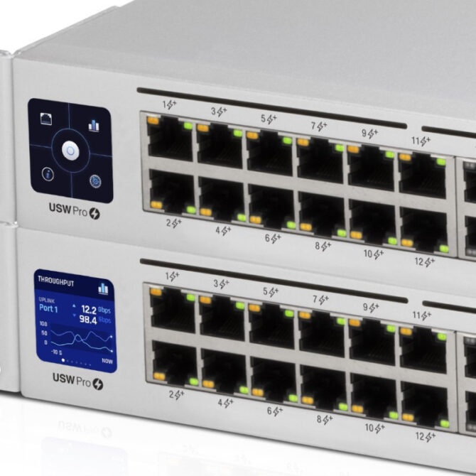 Ubiquiti UniFi Managed 24-port Gigabit L3 Switch, 16-port PoE+, 8-port PoE++, 2×10G SFP+, Rackmount, 400W (USW-PRO-24-PoE-Gen2) - Image 2