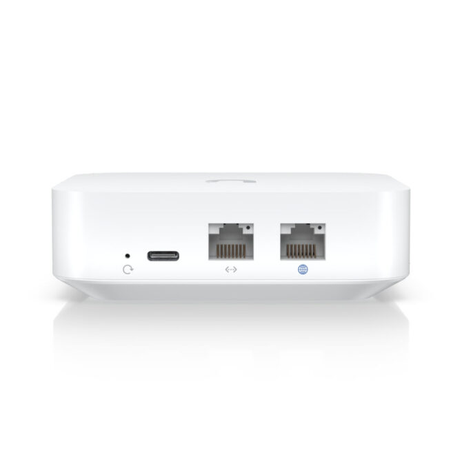 UXG-Lite UniFi gateway, 1x GbE WAN port, 1xGbE LAN port, USB-C,