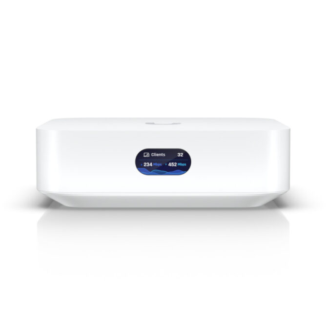 Ubiquiti UX - WiFi 6, LAN & WAN port, LCM display