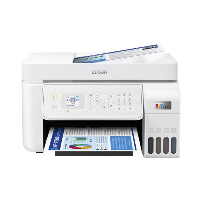 Epson EcoTank L5316 MFP Color pisač 5760x1440 DPI, c/b 10/5 str/min, Apple AirPrint, Epson Connect, USB/WiFi/LAN (C11CJ65413)