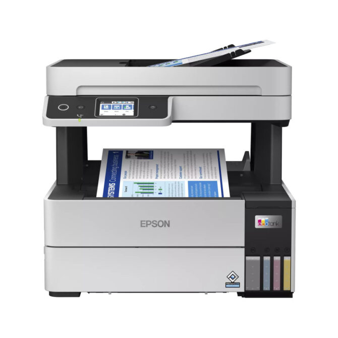 Epson EcoTank L6490 MFP Color pisač 4800x1200 DPI, c/b 17/9.5 str/min, Apple AirPrint, Epson Connect, USB/WiFi/LAN (C11CJ88403)