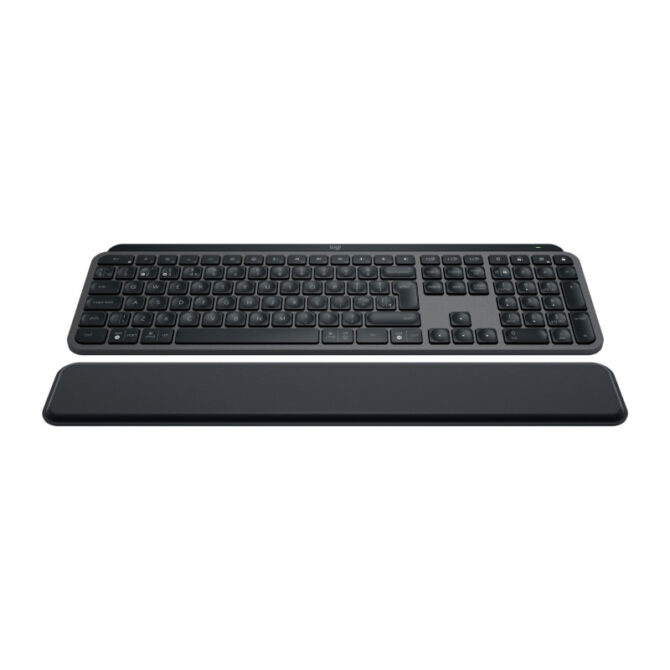 Logitech MX Keys S Plus bežična bluetooth tipkovnica, palm rest, grafit (920-011586) - Image 2