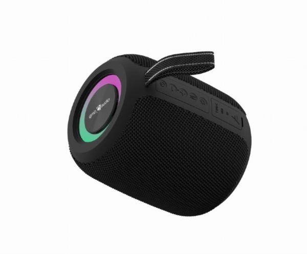 Gembird BlueTooth LED speaker, 8W, black