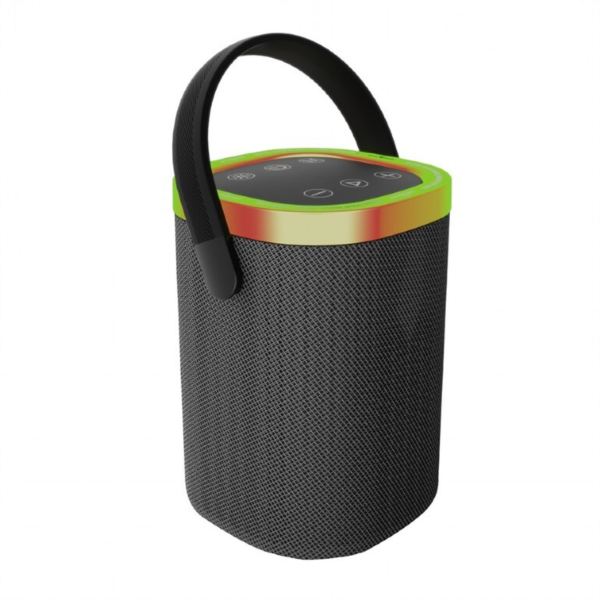 Gembird BlueTooth LED speaker, 10W, black