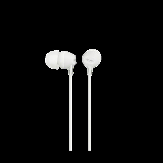 Sony EX15LPW slušalice in-ear 9 mm bijele