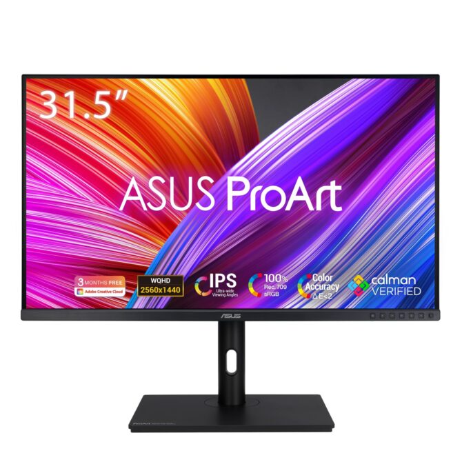 Monitor ASUS PA328QV 31,5", QHD, 2xHDMI, DP, USB, HAS, Cal