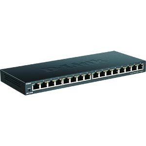 D-Link switch neupravljivi, DGS-1016S/E