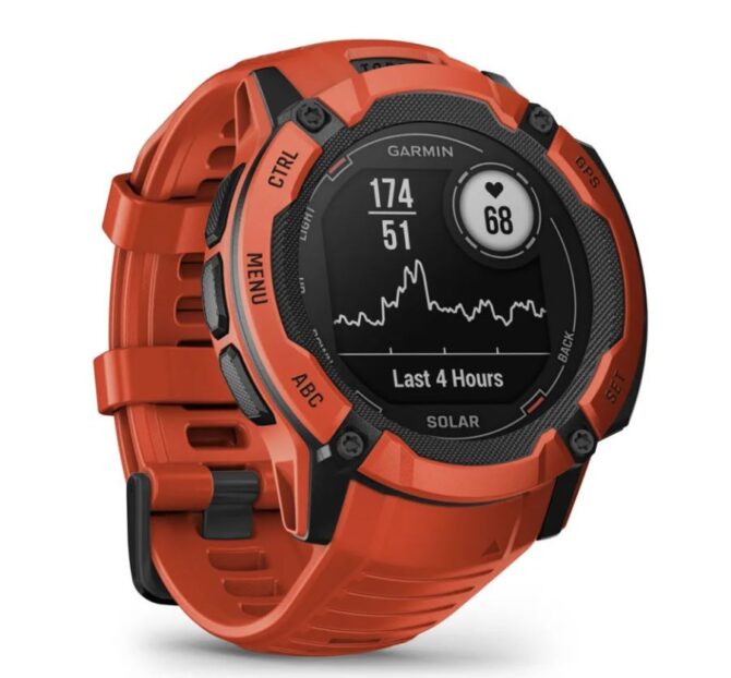 GARMIN Instinct 2X SOLAR Flame Red - Image 3