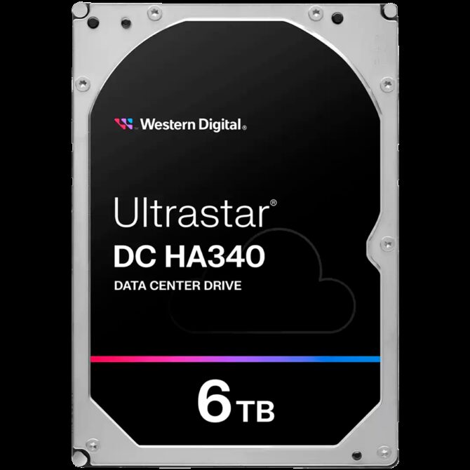 HDD Server WD Ultrastar DC HA340 6TB 512e SE, WUS721206BLE6L4