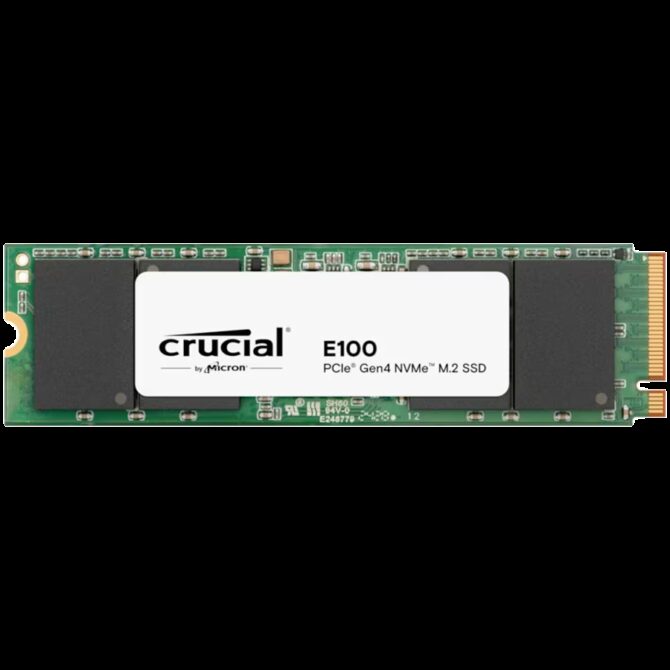 Crucial E100 480GB SSD PCIe 4.0 Gen4 M.2 2280 NVMe, CT480E100SSD8