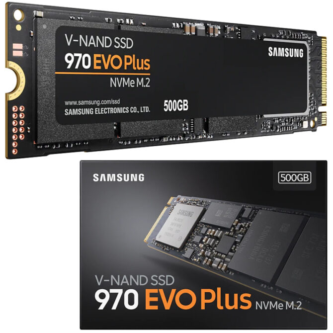 Samsung 970 EVO Plus 500GB NVMe PCIe M.2 2280 SSD - Slika 2