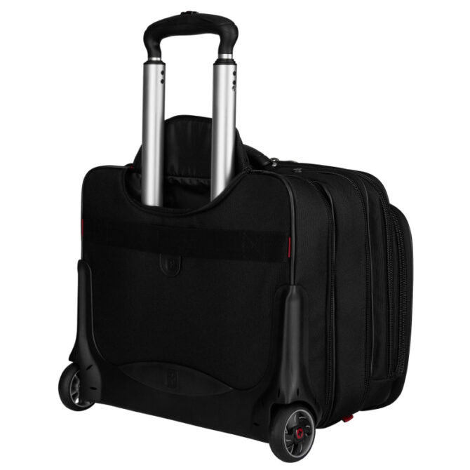 Wenger torba Patriot 2 za 17", dodatni slim case za 15.6" prijenosnik sa kotačima, crna - Slika 2