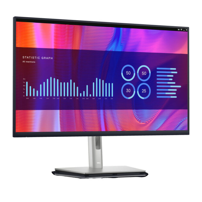 Dell 32" P3223DE QHD IPS Pivot, HDMI/DP, 4×USB 3.2/1×USB-C (90W) - Image 2