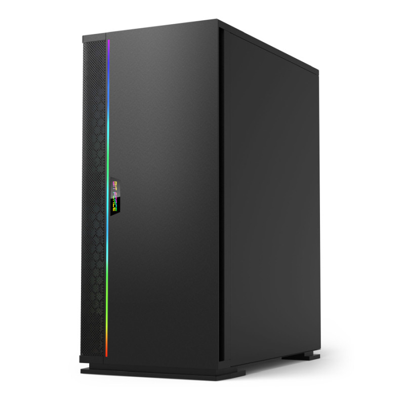 Bit Force ORION ARGB-2 Midi Tower ARGB Gaming PC ATX kućište bez napajanja, crno - Slika 7