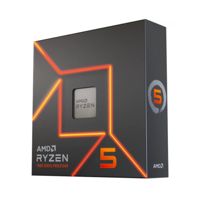 AMD Ryzen 5 7600X - 4.70/5.30GHz (6 Cores), Socket AM5, 38MB cache, Radeon Graphics, 105W, bez hladnjaka