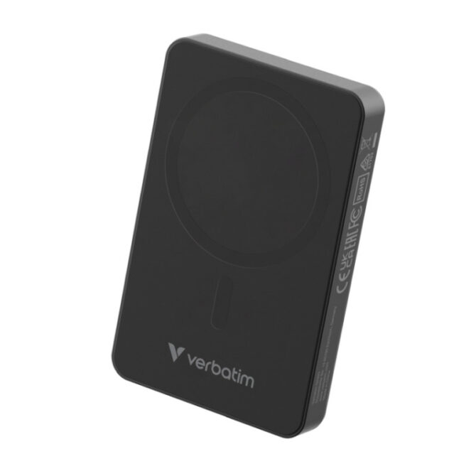 Verbatim Charge 'n' Go Essentials 10000mAh Powerbank Magnetic Wireless 15/20W