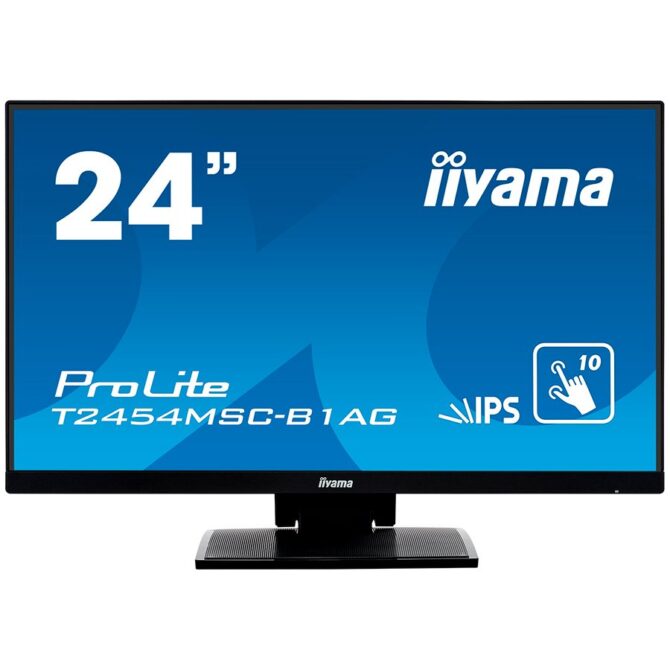 Monitor Iiyama 24" PCAP 10-Points Touch Screen, T2454MSC-B1AG