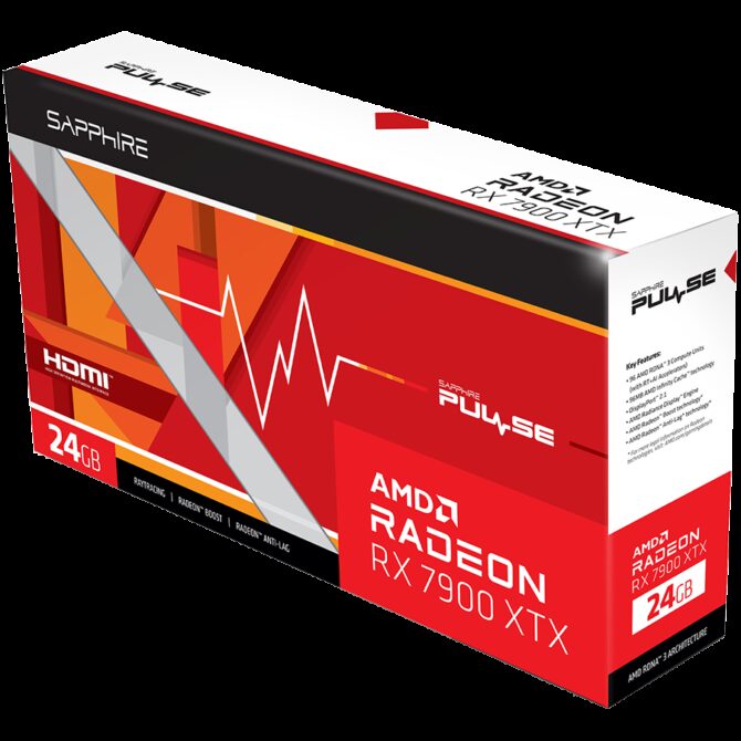 SAPPHIRE AMD RADEON RX 7900XT Gaming OC Pulse 20GB GDDR6 320bit, 11323-02-20G - Slika 6