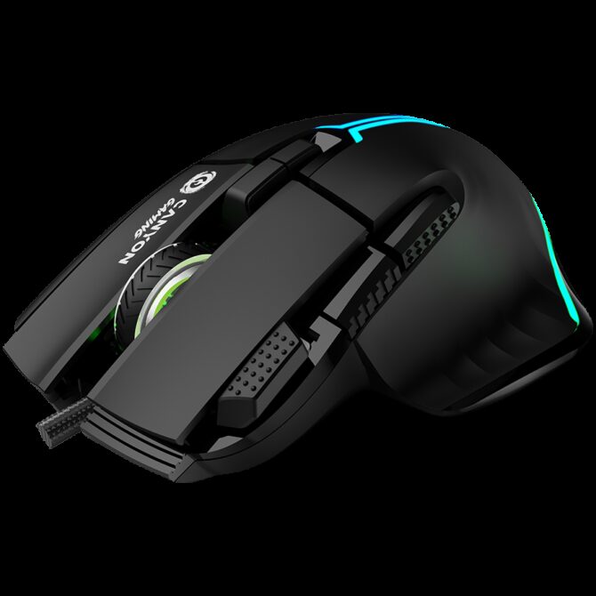 Canyon mouse Fortnax GM-636 RGB 9buttons Wired Black, CND-SGM636B - Slika 3