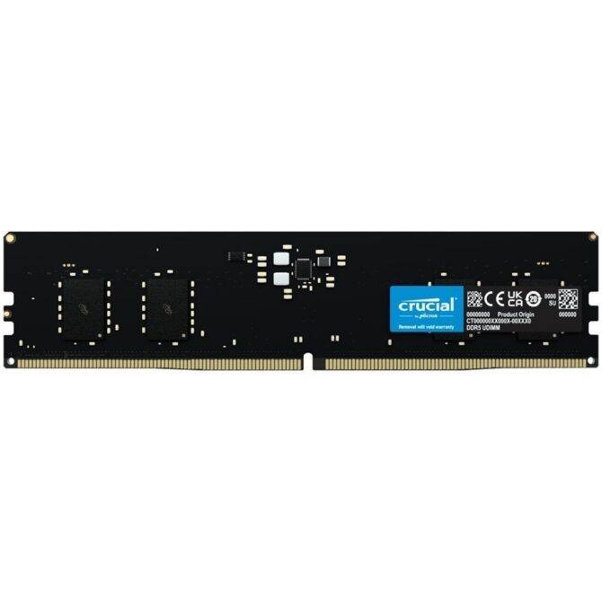 Crucial 8GB DDR5-5600 UDIMM CL46, CT8G56C46U5