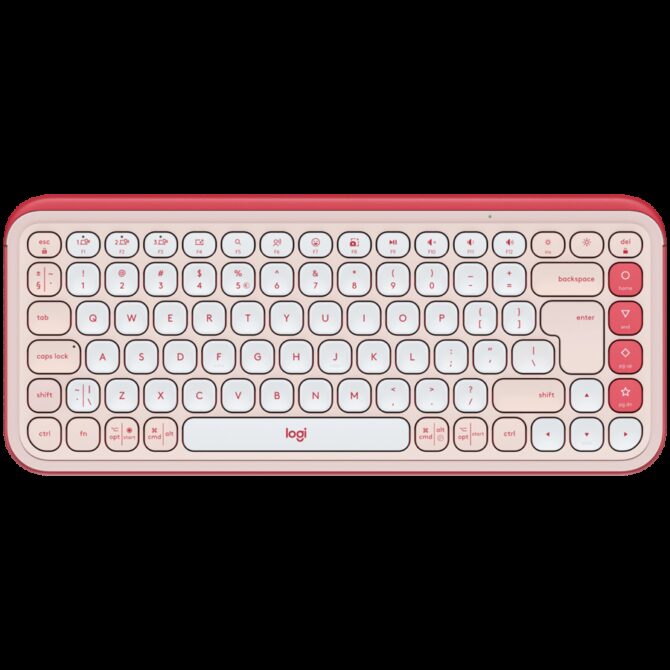 Logitech POP ICON KEYS - ROSE - US INT'L - BT - INTNL-973, 920-013073