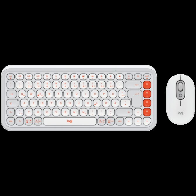 Logitech POP ICON COMBO - OFF WHITE - US INT'L - BT - INTNL-973, 920-013141