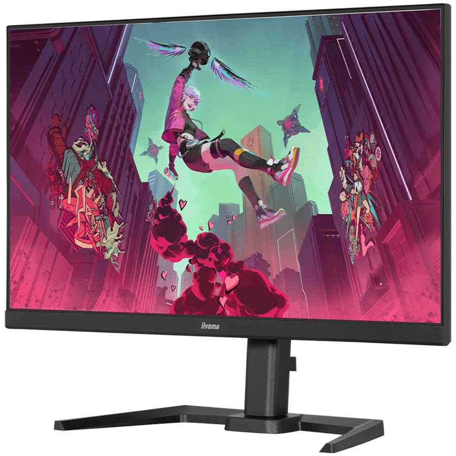 Monitor Iiyama LED GB2770HSU-B6 27" Fast IPS 1920 x 1080 @180Hz 300 cd/m² 0.2ms HDCP HDMI DP 4xUSB 3.2 Speakers 2 x 2W swivel, GB2770HSU-B6 - Slika 2