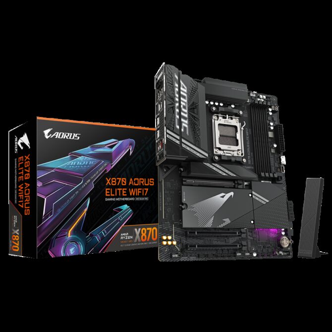 Gigabyte Mainboard Desktop X870 AORUS ELITE WIFI7, X870 A ELITE WIFI7